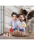 Kişiye Özel Kankalar Karikatürlü Büyük Boy Ahşap Biblo-1 Arkadaşa Hediye , Sevgiliye Hediye, Kişiye Özel Biblolar 3