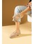 Metal Tokalı Triko Rahat Kalıp Kadın Loafer 024-784-24 2