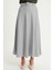 Kemerli Kloş Etek - Gri 1