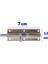 Küçük Mavzer Sürgü Sürgülü Sürgüsü Kilit Saten 25X70 mm Kapı Pencere Emniyet Kilidi Metal 4