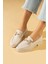 Metal Tokalı Rahat Kalıp Kadın Loafer 024-785-24 3
