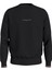 Tommy Hilfiger Erkek Marka Logolu Uzun Kollu Rahat Siyah Sweatshirt MW0MW33639-BDS 1