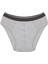 Erkek Pamuk Likralı Slip Gri 40132 2