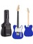 TLX-50BL Tele Kasa Maple Klavye 2 Single-Coil Manyetik Elektro Gitar 2