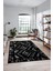 Modern Tasarım Etnik Desenli Dijital Kaymaz Yıkanabilir Yolluk Salon Halısı, Etnik-09-Antrasit 4