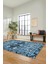 Şık Tasarım Etnik Desen Kaymaz Yıkanabilir Yolluk Mutfak Salon Koridor Halısı, Etnik-20-Mavi 3