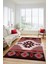 Etnik Desenli Dijital Baskılı Kaymaz Yıkanabilir Yolluk Mutfak Salon Halısı, Etnik-05-Bordo 2