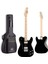 Maxword TLX-60BK-50AMP Telecaster Maple Klavye Hh 50 W Amfili Elektro Gitar Seti 2