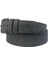 Gri Hakiki Deri Spor Erkek Kemeri 4cm 3
