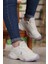 Mısty 4fx Bej Lila Kadın Sneaker 1