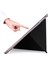 Apple iPad 4.nesil 9.7 (2012) Yatay ve Dikey Standlı Antişok Köşe Korumalı Kalemlikli Origami Slikon Kılıf A1458 A1459 A1460 3