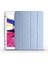 Apple iPad 7.nesil 10.2 (2019) Yatay ve Dikey Standlı Antişok Köşe Korumalı Kalemlikli Origami Slikon Kılıf ve Ekran Koruyucu A2197 A2200 A2198 2