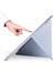 Apple iPad 7.nesil 10.2 (2019) Yatay ve Dikey Standlı Antişok Köşe Korumalı Kalemlikli Origami Slikon Kılıf ve Ekran Koruyucu A2197 A2200 A2198 4