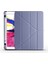Apple iPad 9.nesil 10.2 (2021) Yatay ve Dikey Standlı Antişok Köşe Korumalı Kalemlikli Origami Slikon Kılıf A2602 A2604 A2603 A2605 2