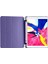 Apple iPad 9.nesil 10.2 (2021) Yatay ve Dikey Standlı Antişok Köşe Korumalı Kalemlikli Origami Slikon Kılıf A2602 A2604 A2603 A2605 5