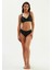 Balenli ve Toparlayıcı Bikini Takım Siyah 2106ESBK 1
