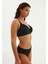 Balenli ve Toparlayıcı Bikini Takım Siyah 2106ESBK 2