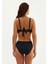 Balenli ve Toparlayıcı Bikini Takım Siyah 2106ESBK 3