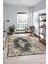 Klasik Çerçeve Desenli Modern Yıkanabilir Yolluk Mutfak Salon Halısı, Çerçeveli-19-Krem, 5