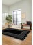 Yeni Tasarım Çerçeve Desenli Modern Yıkanabilir Mutfak Salon Halısı, Çerçeveli-09-Siyah, 1