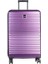 Polikarbon Kırılmaz Mürdüm Seyahat Valizi 3'lü Set - GRD2403XW22548 3
