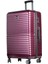Polikarbon Kırılmaz Bordo Seyahat Valizi 3'lü Set - GRD2403XW22546 4