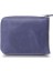 Antique Navy Blue Zipper Horizontal Mini Leather Wallet - GRD2403XW22460 2