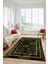 Mermer Çerçeve Desenli Modern Yıkanabilir Yolluk Mutfak Salon Halısı, Çerçeveli-18-Yeşil, 1
