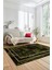 Mermer Çerçeve Desenli Modern Yıkanabilir Yolluk Mutfak Salon Halısı, Çerçeveli-18-Yeşil, 2