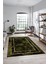 Mermer Çerçeve Desenli Modern Yıkanabilir Yolluk Mutfak Salon Halısı, Çerçeveli-18-Yeşil, 5