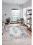 Klasik Çerçeve Desenli Modern Yıkanabilir Yolluk Mutfak Salon Halısı, Çerçeveli-19-Renkli, 5