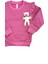 Ayıcıklı Fırfır Kollu Kız Bebek Sweat Pembe 2