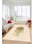 Dijital Baskılı Kaymaz Taban Yıkanabilir Modern Yolluk Mutfak Salon Halısı Modern-01-Krem 3