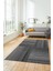 3D Modern Kilim Desen Dijital Kaymaz Yıkanabilir Yolluk Mutfak Salon Halısı Modern-34-Gri 3
