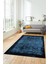 Dijital Baskılı Kaymaz Taban Yıkanabilir Sade Modern Yolluk Mutfak Salon Halısı Modern-04-Mavi 5