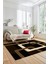 Şık Baskılı Kaymaz Yıkanabilir Modern Yolluk Koridor Mutfak Salon Halısı Modern-40-Kahve 2