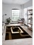 Şık Baskılı Kaymaz Yıkanabilir Modern Yolluk Koridor Mutfak Salon Halısı Modern-40-Kahve 5