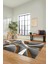 3D Baskılı Kaymaz Taban Yıkanabilir Modern Yolluk Mutfak Salon Halısı Modern-97-Kahve 4