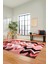 Etnik Modern Desen Dijital Kaymaz Yıkanabilir Yolluk Mutfak Salon Halısı Modern-24-Kırmızı 1