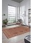 Kilim Desen Baskılı Kaymaz Taban Yıkanabilir Modern Yolluk Salon Halısı MODERN-108-BORDO 1