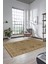 Kilim Desen Baskılı Kaymaz Taban Yıkanabilir Modern Yolluk Salon Halısı MODERN-108-KAHVE 1