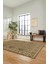 Kilim Desen Baskılı Kaymaz Taban Yıkanabilir Modern Yolluk Salon Halısı MODERN-108-KAHVE 3