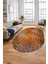3D Modern Desen Dijital Kaymaz Yıkanabilir Oval Yolluk Mutfak Salon Halısı O-Modern-27-Renkli 4