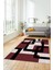 Şık Baskılı Kaymaz Yıkanabilir Modern Yolluk Koridor Mutfak Salon Halısı Modern-40-Bordo 3