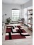 Şık Baskılı Kaymaz Yıkanabilir Modern Yolluk Koridor Mutfak Salon Halısı Modern-40-Bordo 5