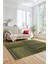 3D Modern Kilim Desen Dijital Kaymaz Yıkanabilir Yolluk Mutfak Salon Halısı Modern-34-Yeşil 2