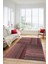 3D Modern Kilim Desen Dijital Kaymaz Yıkanabilir Yolluk Mutfak Salon Halısı Modern-34-Pembe 1