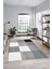 3D Baskılı Kaymaz Yıkanabilir Koridor Halısı Mutfak Halısı Salon Halısı Modern-53-Gri 4