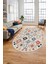 Baskılı Kaymaz Yıkanabilir Etnik Modern Oval Yolluk Mutfak Halısı Salon Halısı O-Modern-60-Renkli 2