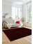 Etnik Desen Baskılı Kaymaz Taban Yıkanabilir Modern Yolluk Salon Halısı MODERN-113-BORDO 5
